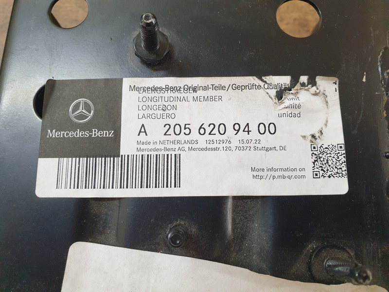 Original New Mercedes-Benz C-Class W205 Right Front Side Member End Section