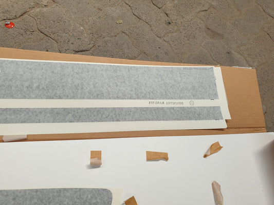 Ford Ranger 2021 Left Side Sticker Kit