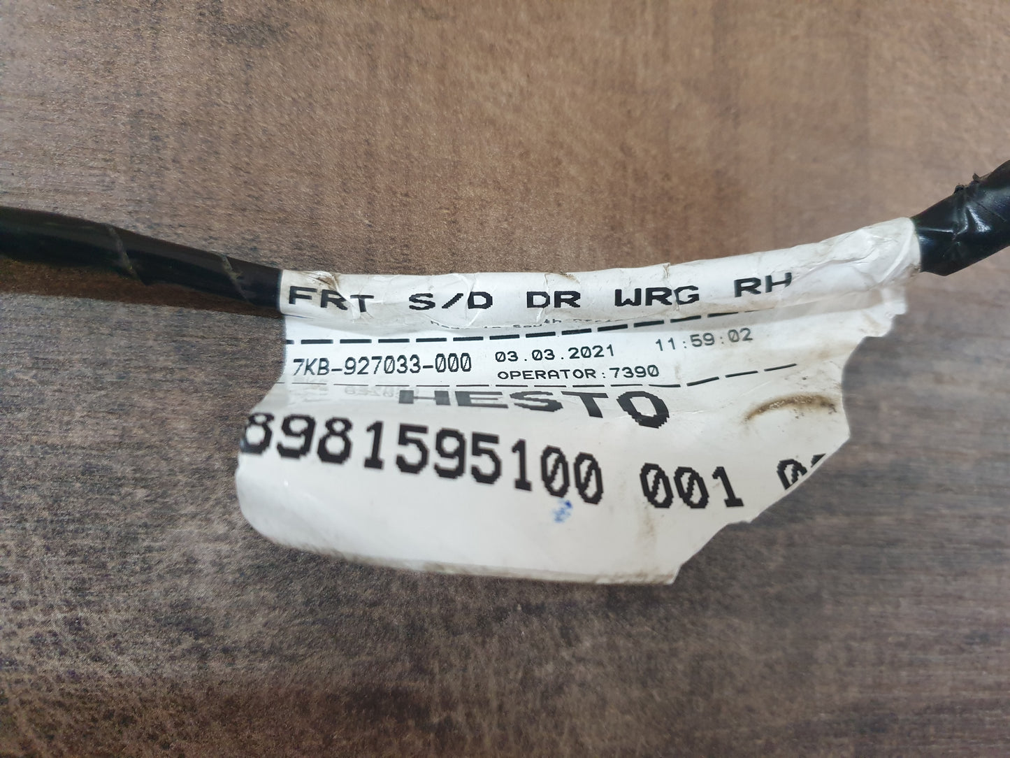 Isuzu D-Max 2021 Original Used Parts - Slight Damage or Wear and Tear