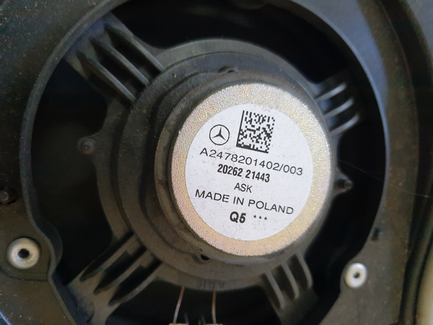 Mercedes-Benz A-Class W177 A200 OEM Used Door Components - Slight Damage or Wear and Tear