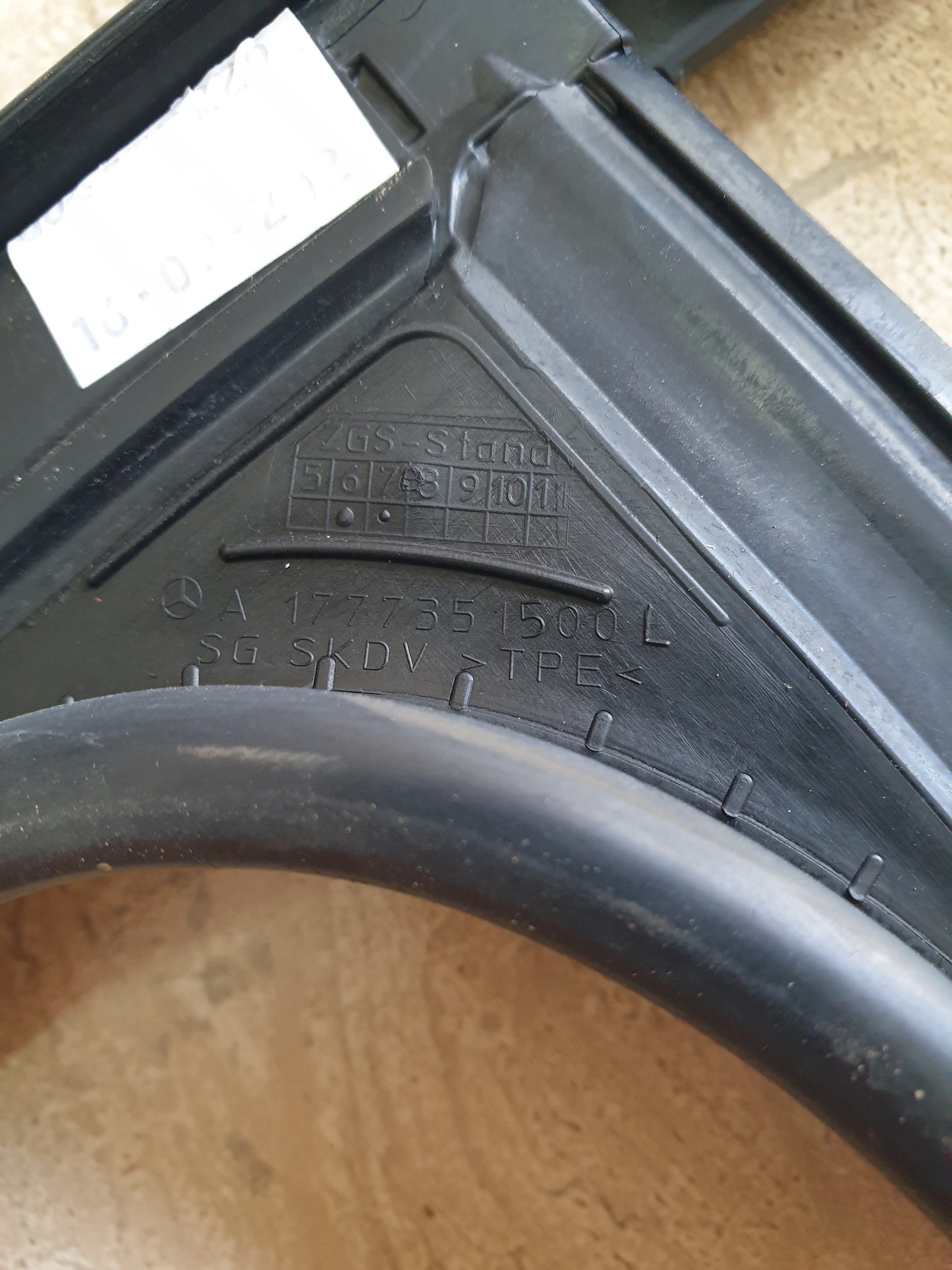 Mercedes-Benz A-Class W177 A200 OEM Used Door Components - Slight Damage or Wear and Tear