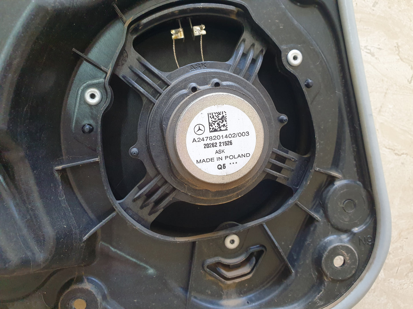 Mercedes-Benz A-Class W177 A200 OEM Used Door Components - Slight Damage or Wear and Tear