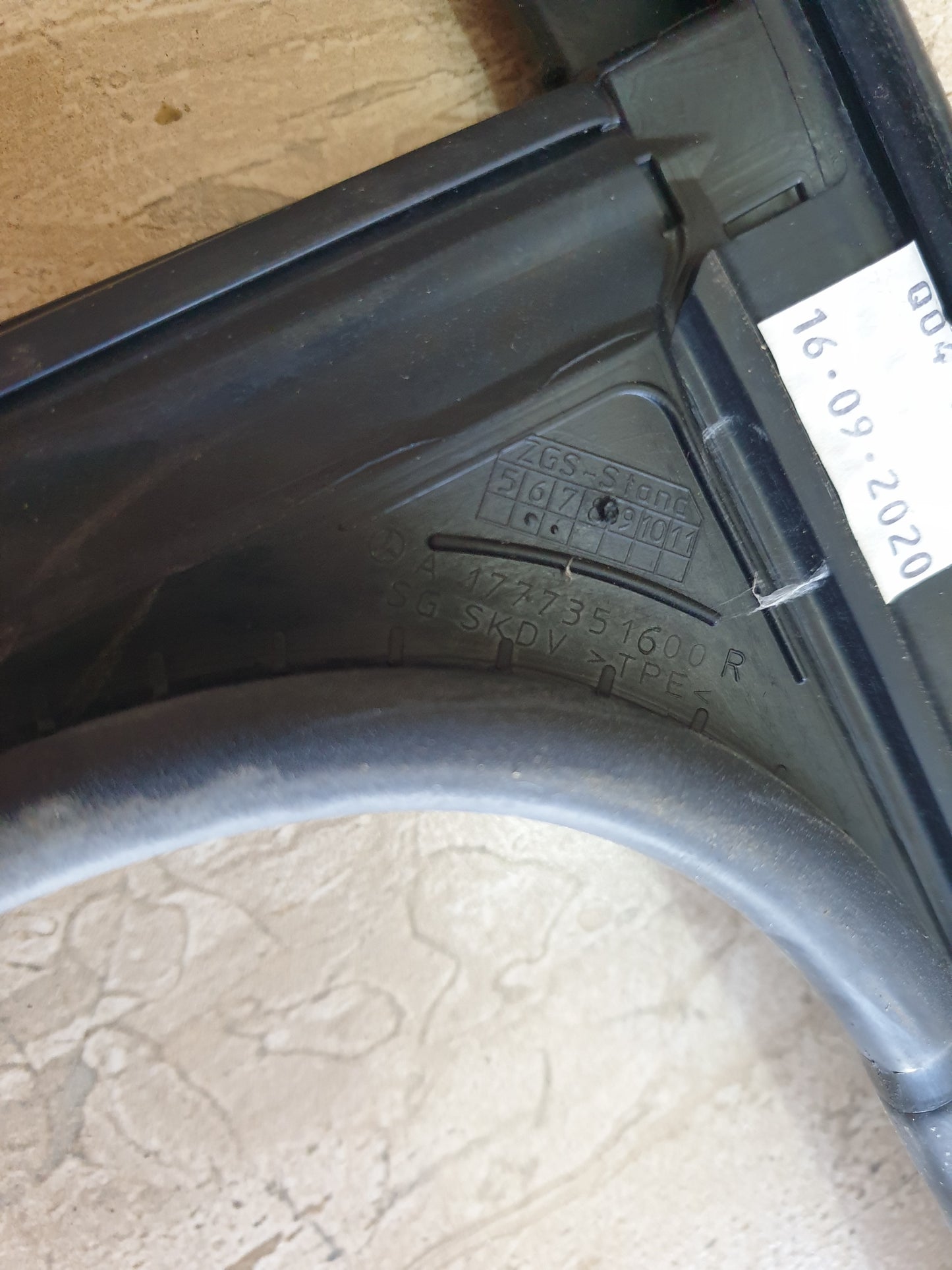 Mercedes-Benz A-Class W177 A200 OEM Used Door Components - Slight Damage or Wear and Tear