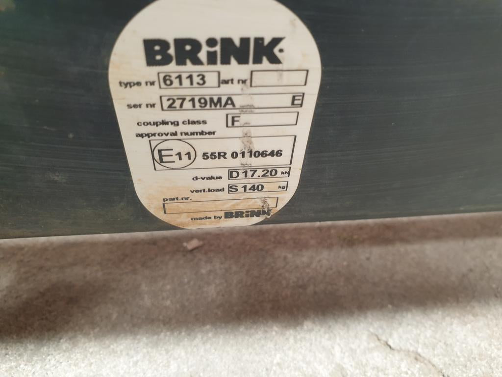 Toyota Aftermarket Hilux Brink Tow Bar