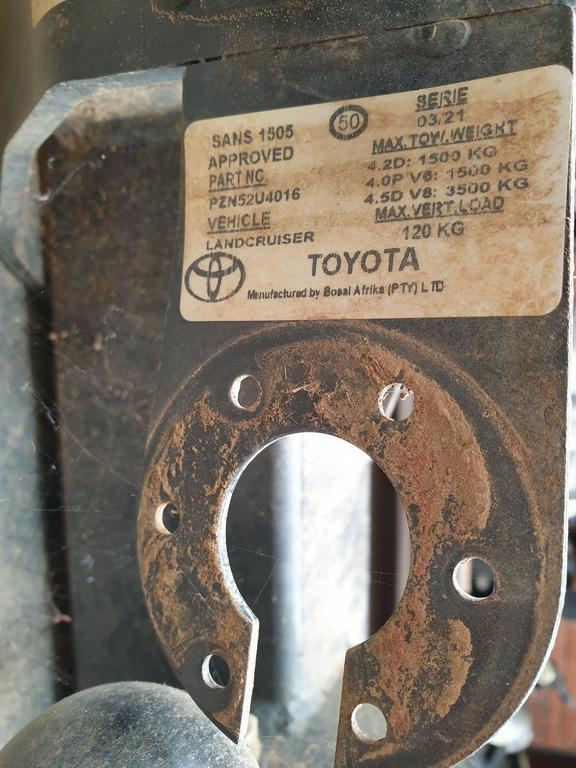 Toyota Land Cruiser Tow Bar