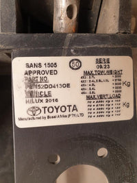 Toyota Hilux Tow Bar