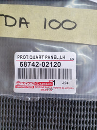 Toyota Corolla Prof 2009, 2010, 2011, 2012, 2013, 2014 Left Quarter Panel Stone Chipping Protection