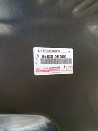 Toyota Hilux D4D 2008, 2009, 2010, 2011 Left Rear Fender Liner