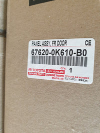 Toyota Hilux D4D 2008, 2009, 2010, 2011 Left Front Door Inner Panel