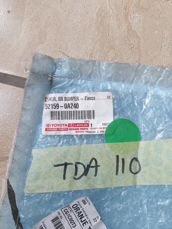 Toyota Corolla Cross 2021, 2022, 2023, 2024 Rear Bumper