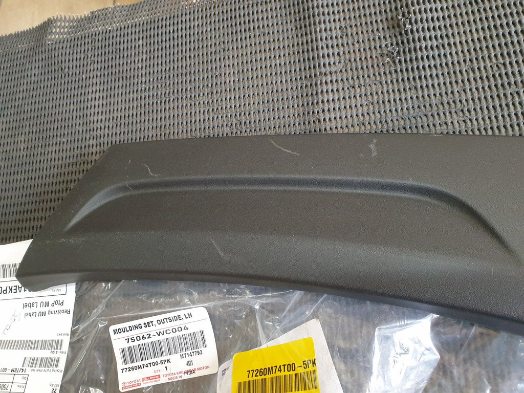 Toyota Starlet Cross 2024, 2025 Left Rear Fender Arch Moulding