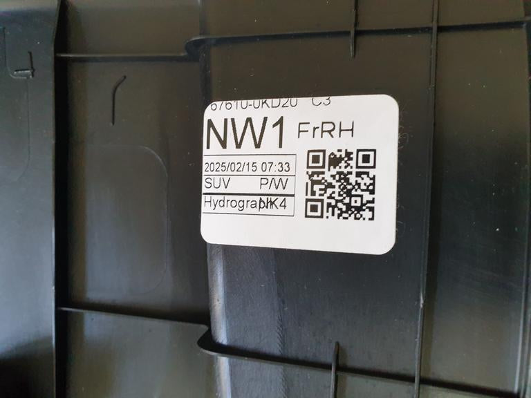 Toyota Fortuner GD6 2020, 2021, 2022, 2023, 2024 Right Front Inner Driver Door Trim