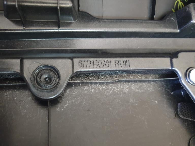 Toyota Fortuner GD6 2020, 2021, 2022, 2023, 2024 Right Front Inner Driver Door Trim