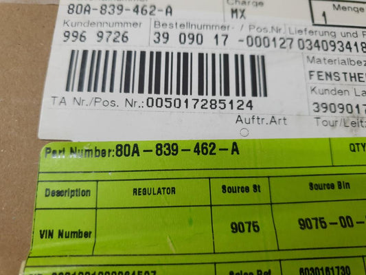 Original New Audi Q5 Front Right Driver Side Door Window Lifter