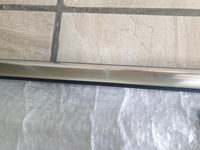 Original New Mercedes-Benz GLC W253 Right Front Door Chrome Recessed Window Moulding