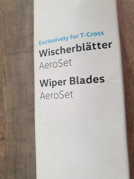 Original Used Volkswagen T-Cross Front Windshield Wiper Blade Set