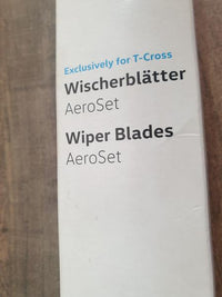 Original Used Volkswagen T-Cross Front Windshield Wiper Blade Set