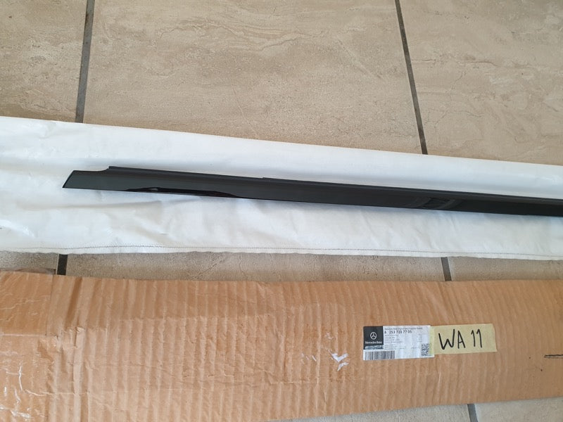 Original New Mercedes-Benz GLC Coupe W253 Front Left Window Recessed Moulding