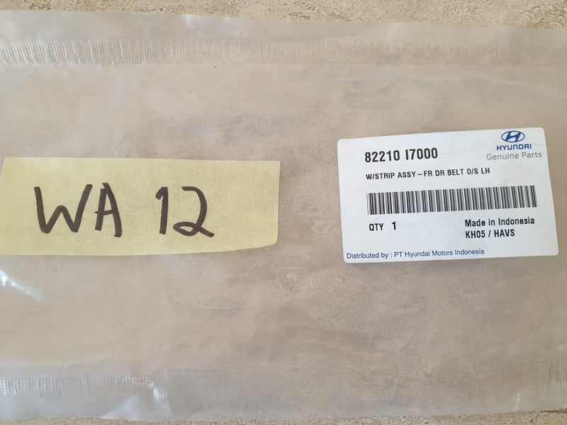 Original New Hyundai Creta Front Left Window Recessed Moulding