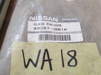 Original New Nissan Almera Front Left Door Glass Rubber Run Guide