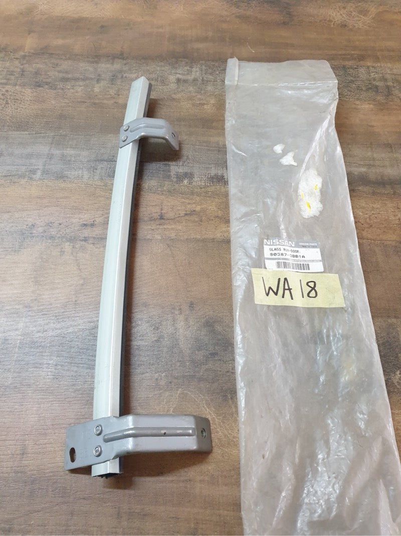 Original New Nissan Almera Front Left Door Glass Rubber Run Guide