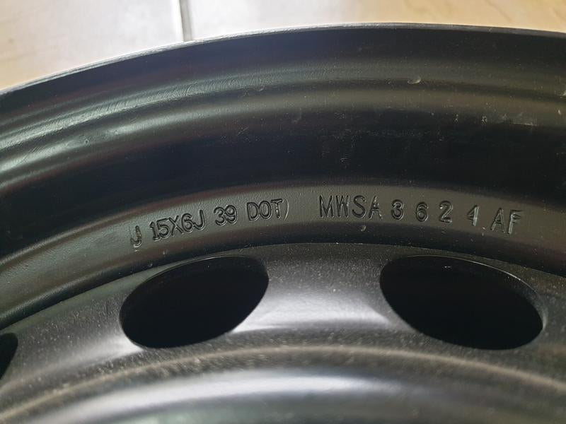 Original Used Toyota Corolla Quest 2018 15 Inch Steel Mag - J15x6J