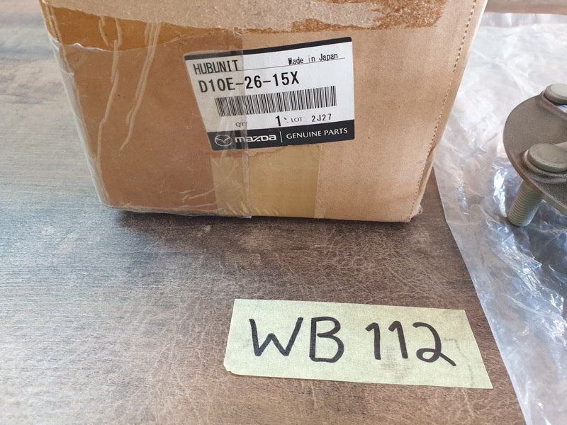 Original New Mazda CX-3 2017 Rear Wheel Hub and Bearing