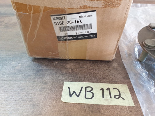 Original New Mazda CX-3 2017 Rear Wheel Hub and Bearing