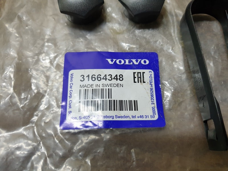 Original New Volvo Wheel Lug Bolt Cap Set