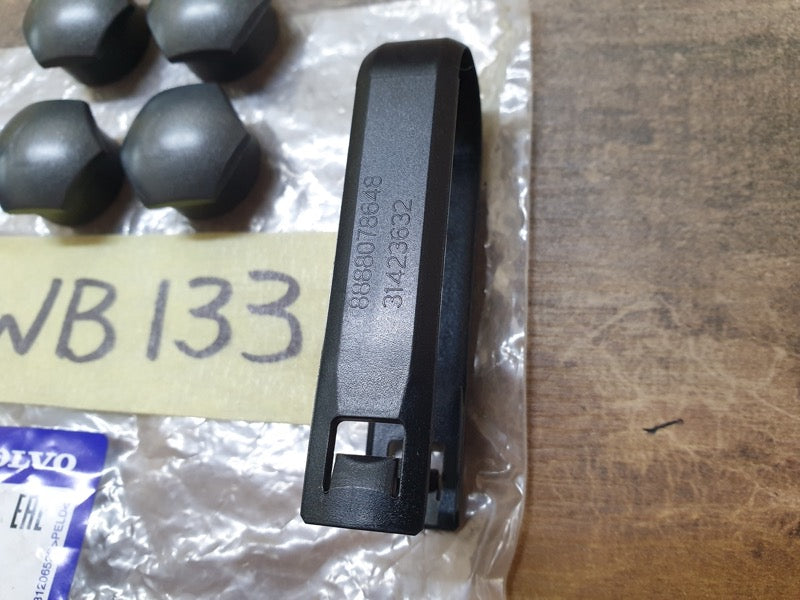 Original New Volvo Wheel Lug Bolt Cap Set