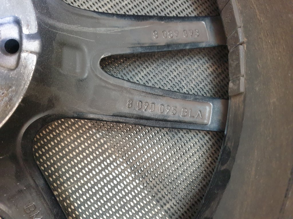 BMW 3 Series G20 G21 81/2Jx19H2 Aluminium Rim