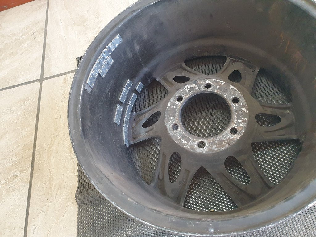 Aftermarket 11.5cm PCD 17x8.5JJ Aluminium Rim