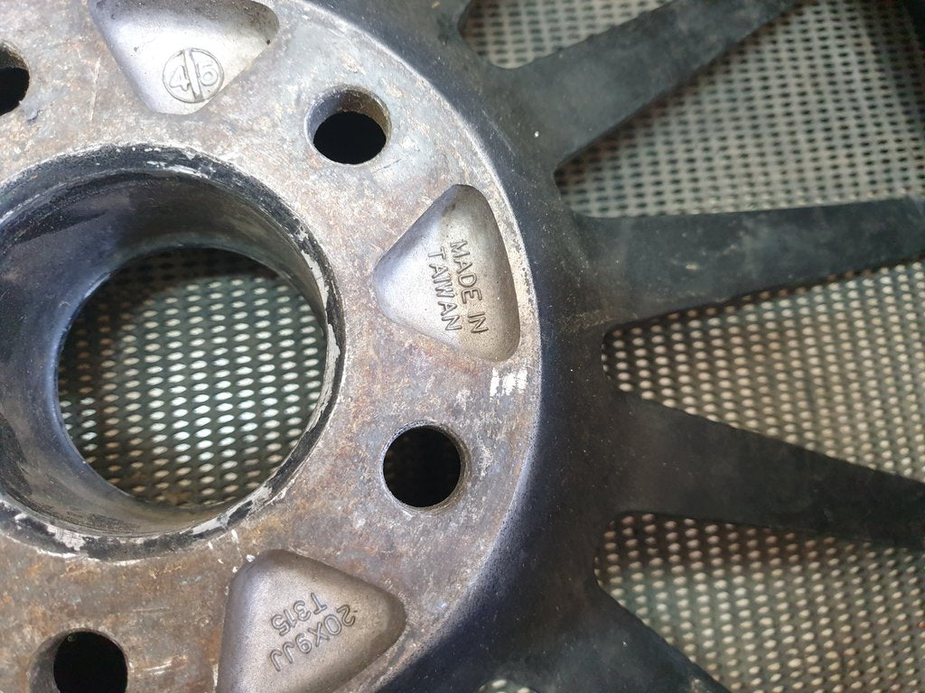 Aftermarket 6.5cm PCD 20x9JJ Aluminium Rim