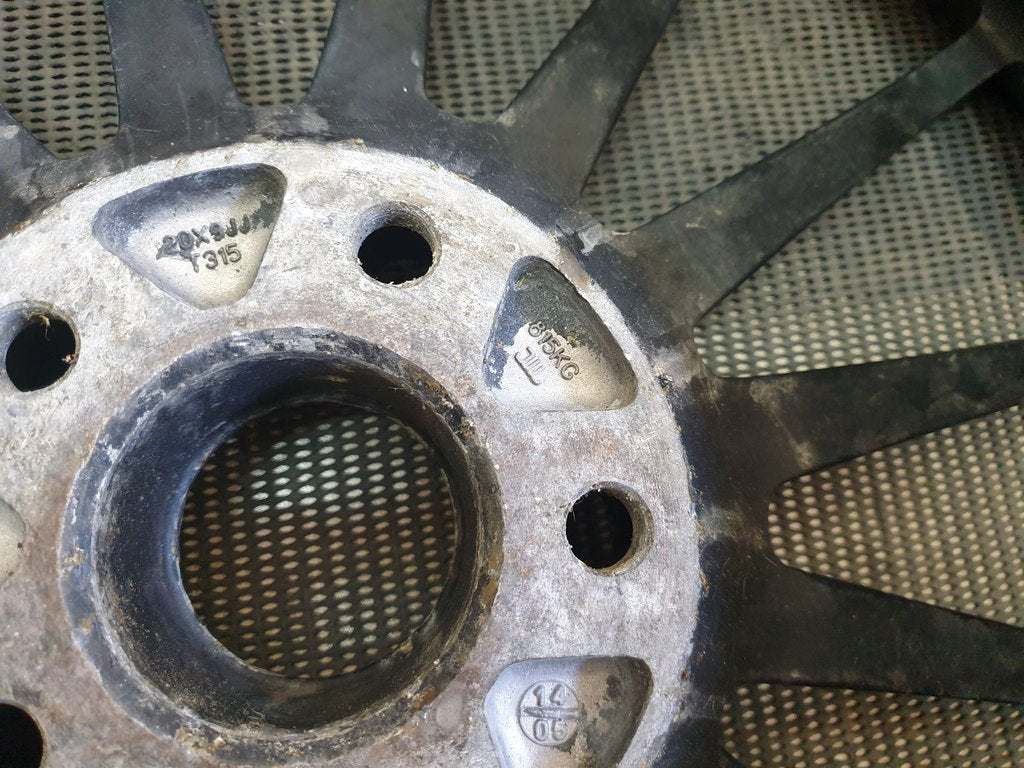 Aftermarket 6.5cm PCD 20x9JJ Aluminium Rim