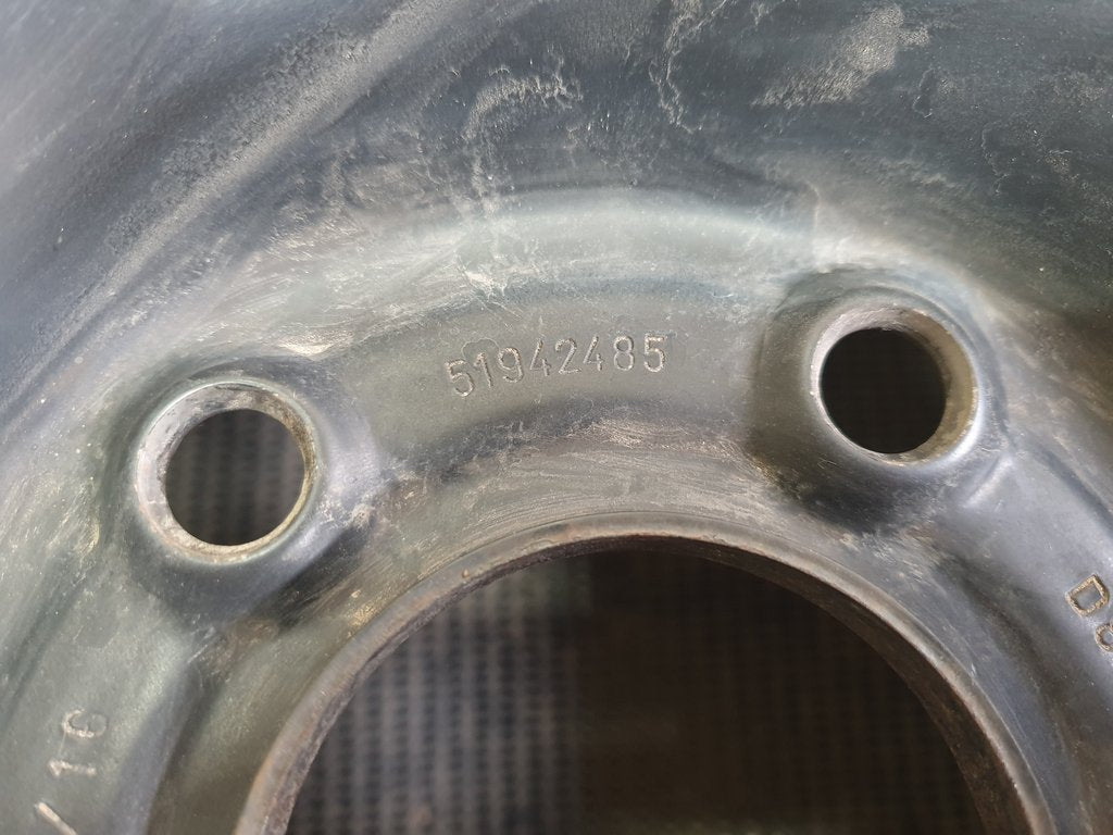 Fiat 500 16x6.5 Steel Rim