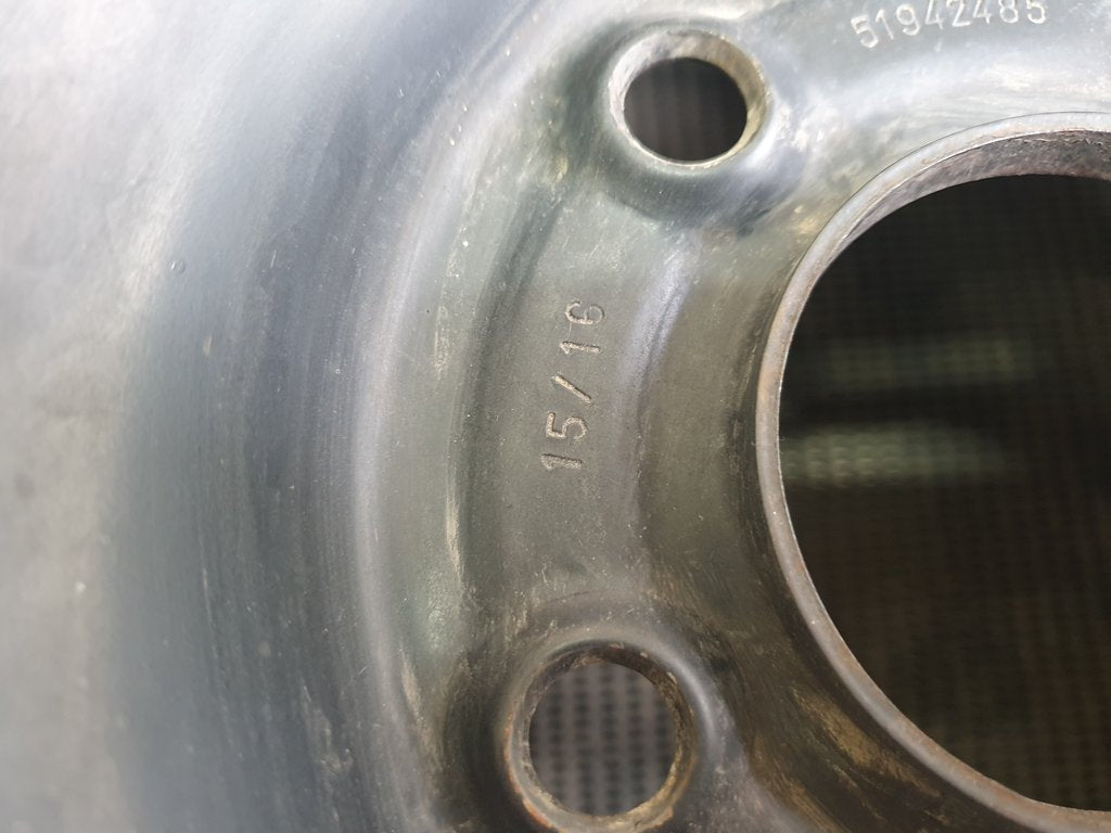 Fiat 500 16x6.5 Steel Rim