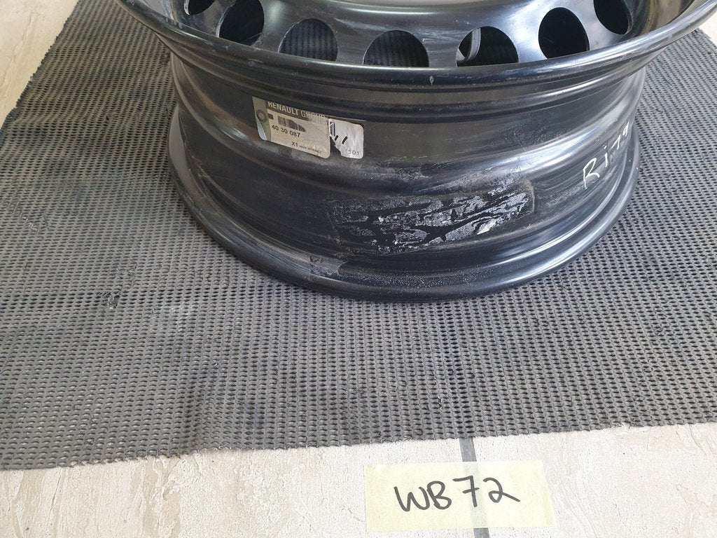 Renault Clio IV 6Jx15H2 Steel Rim