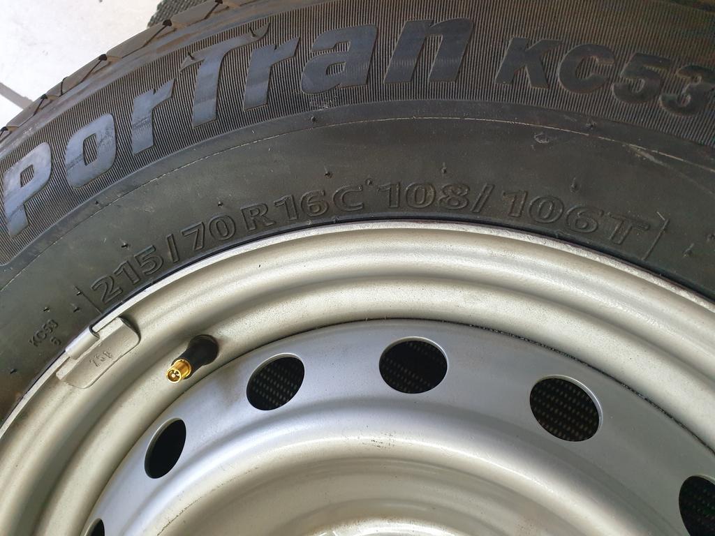 Isuzu D-Max J16x61/2 Steel Rim With Tyre