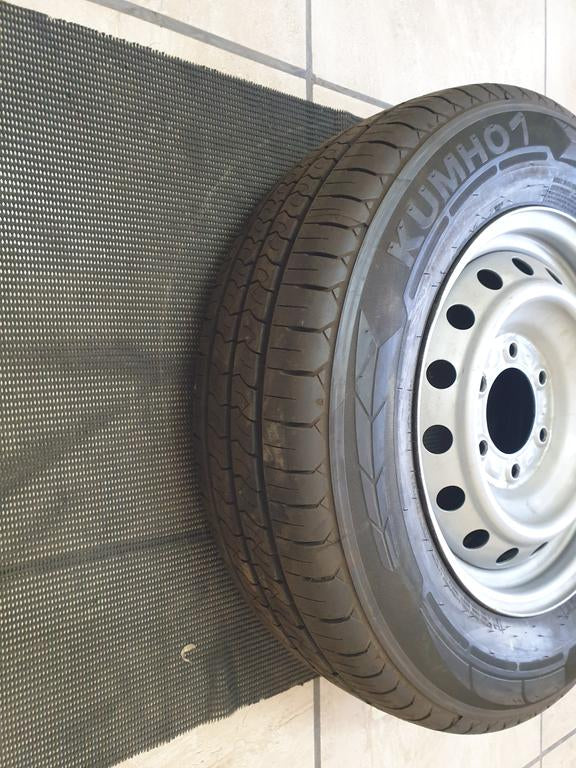 Isuzu D-Max J16x61/2 Steel Rim With Tyre