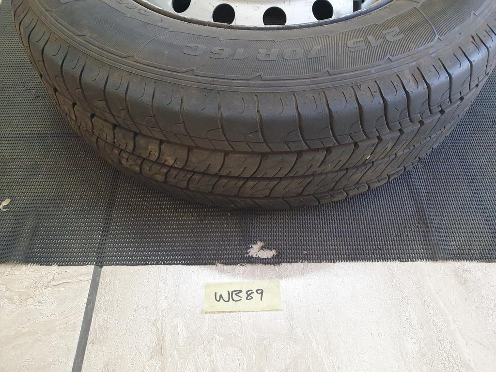 Isuzu D-Max J16x61/2 Steel Rim With Tyre