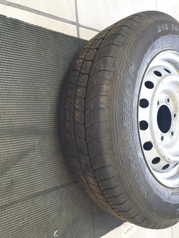 Isuzu D-Max J16x61/2 Steel Rim With Tyre