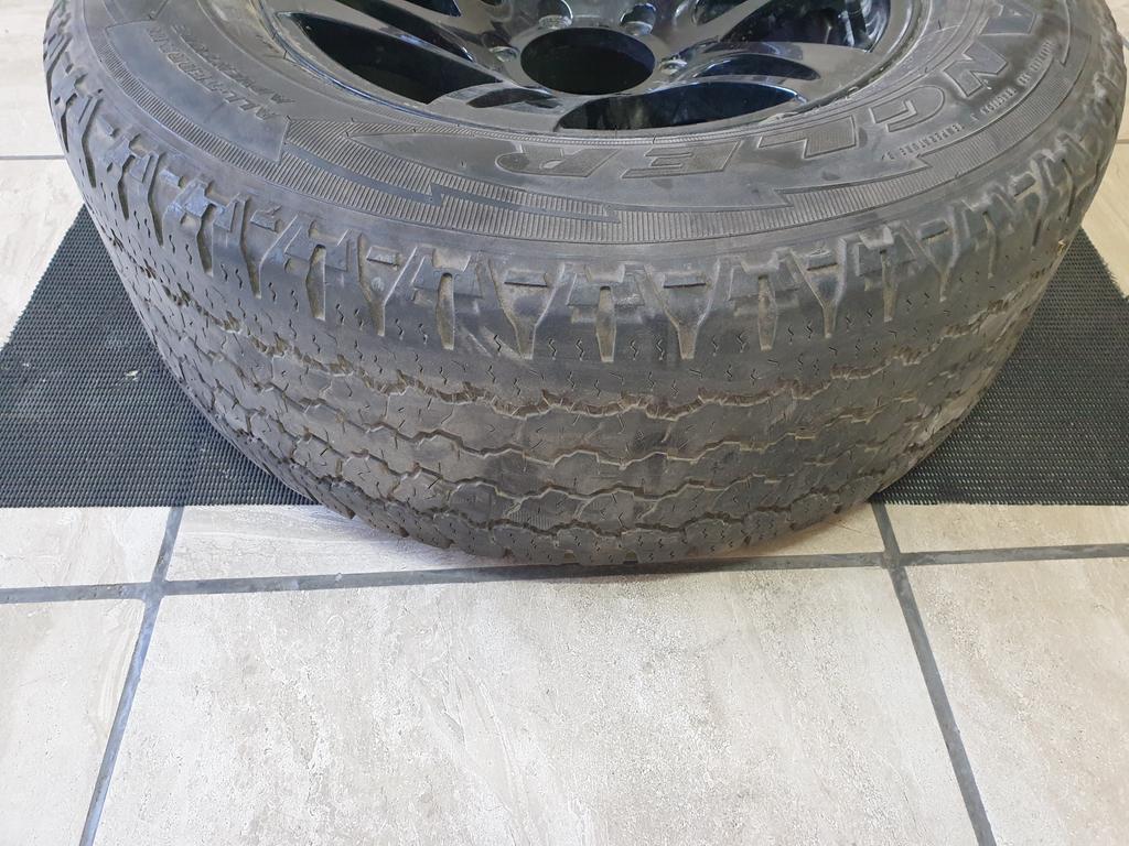 Aftermarket 17x8.5JJ Aluminium Rim With Tyre