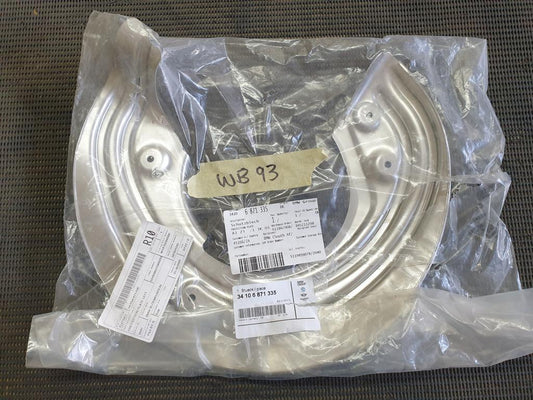BMW 330E 2022 Left Front Brake Protection Plate