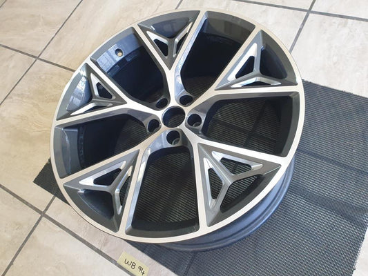Original Audi Q8 22 Inch Aluminium Rim - E10Jx22H2 - Professionally Repaired
