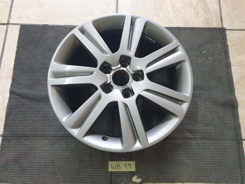 Original Used Audi A4 Quattro 2008 17 Inch Alloy Mag - 7.5Jx17H2 - Professionally Repaired