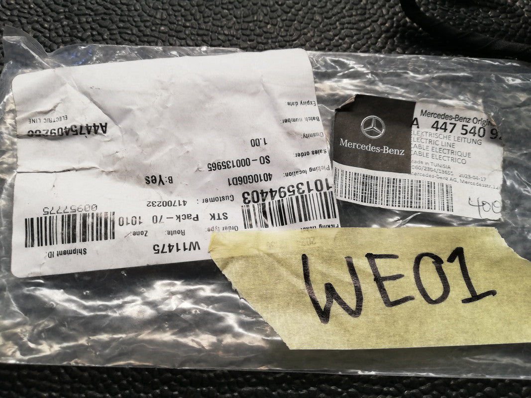 Mercedes-Benz V-Class Vito Viano 2023 Front Bumper Wiring Harness