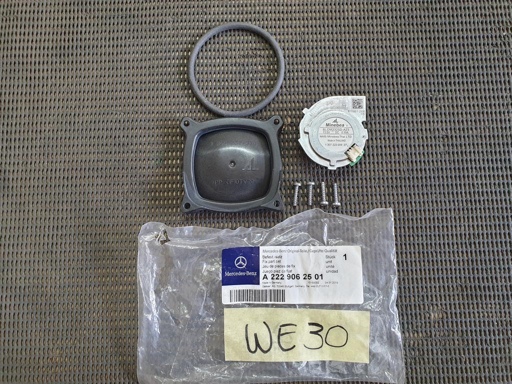 Mercedes-Benz C-Class S-Class C217 W205 W222 Headlight Blower Cooling Fan