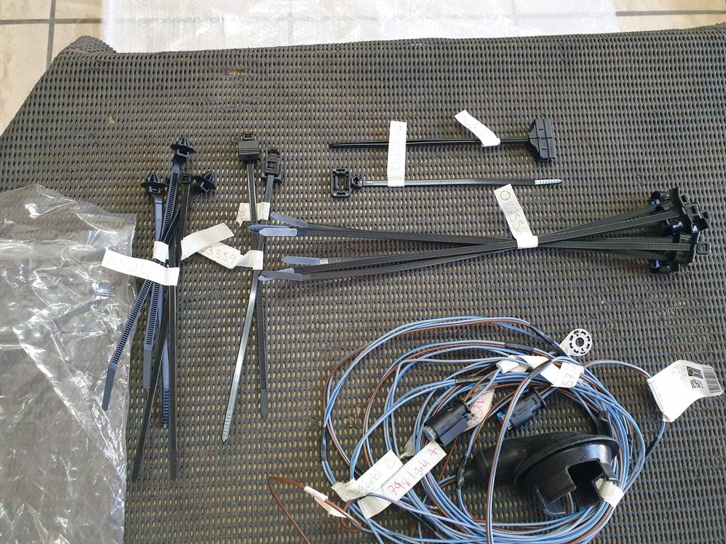 Mercedes-Benz GLE V167 W167 Left Side Sill Electrical Wiring Harness