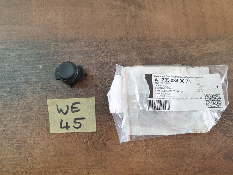 Original New Mercedes-Benz GLC Coupe W253 2021 Right Front Parking Sensor Cover