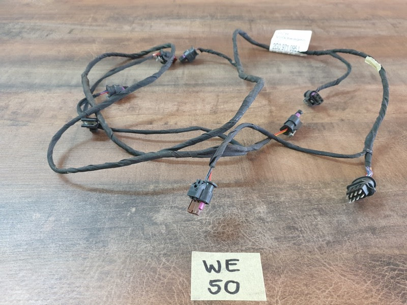 Original Used Volkswagen Polo Front Bumper Parking PDC Sensor Wiring Harness